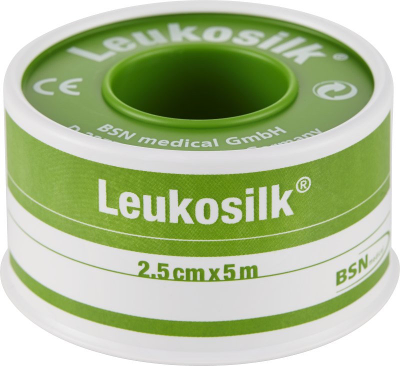 Leukosilk 2,5 cm x 5 m 1 st