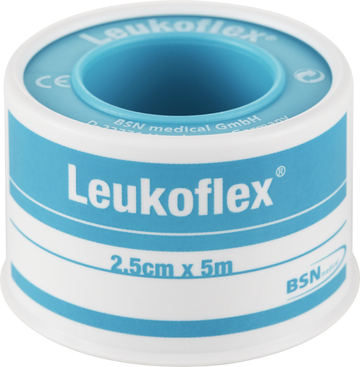 Leukoflex häfta 5mx2,5cm