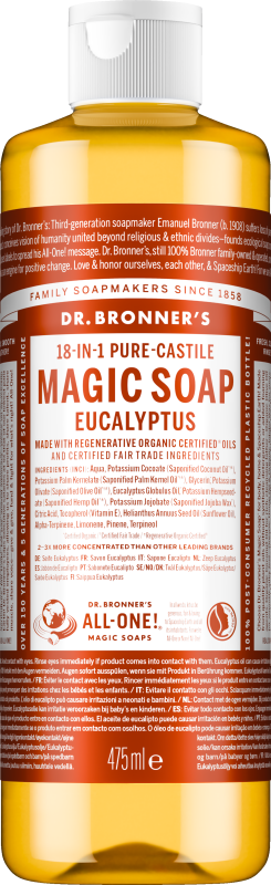 Dr.Bronner’s Pure Castile Liquid Soap Eucalyptus 475 ml