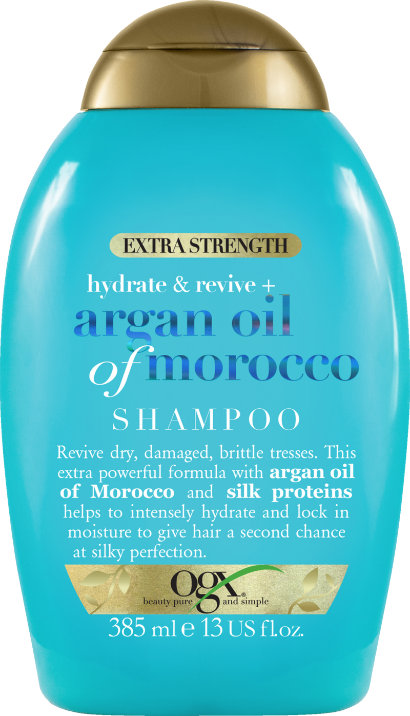 OGX Argan Extra Strength shampoo 385 ml