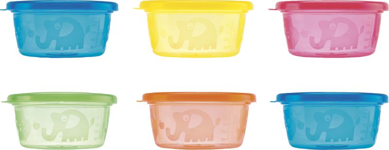 Nuby snack bowl set – 6p – 300 ml 1 st