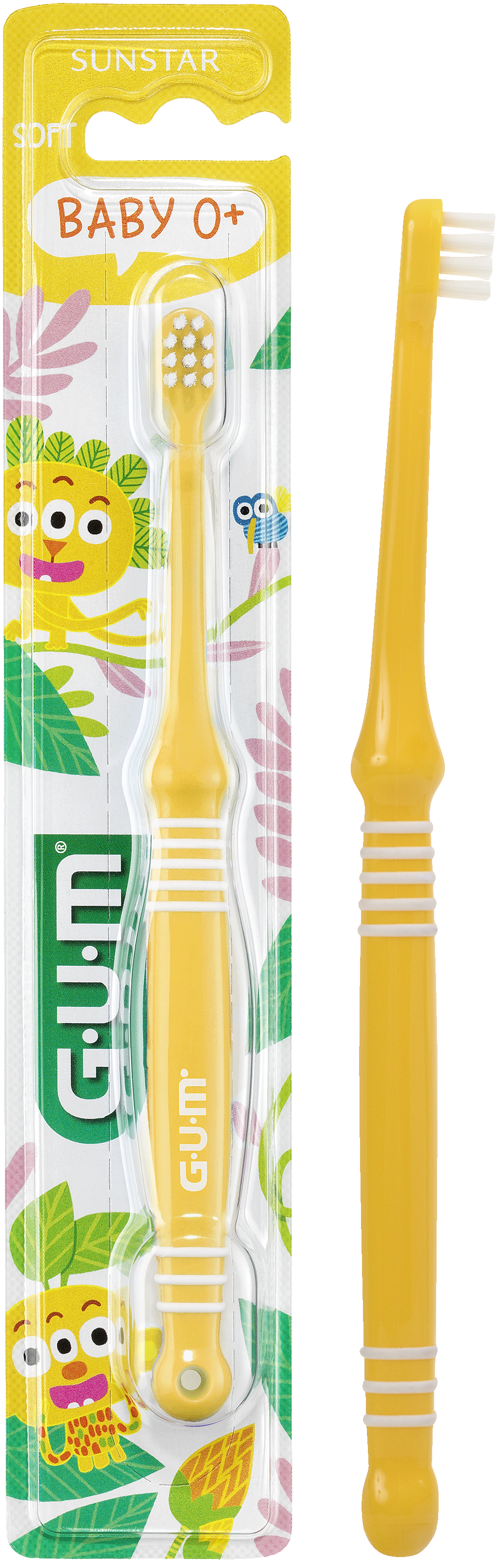 GUM Baby Tandborste, 0-2 år