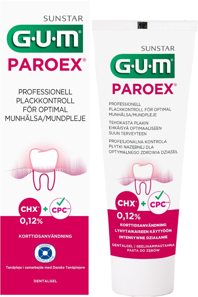 GUM Paroex dentalgel 0,12% 75 ml