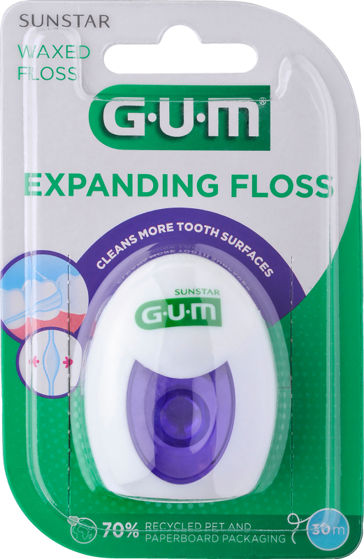 GUM Expanding Floss Tandtråd 30 m