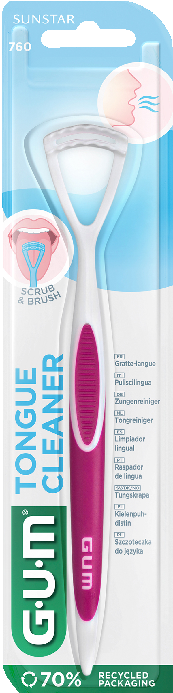 GUM Halicontrol Tungskrapa