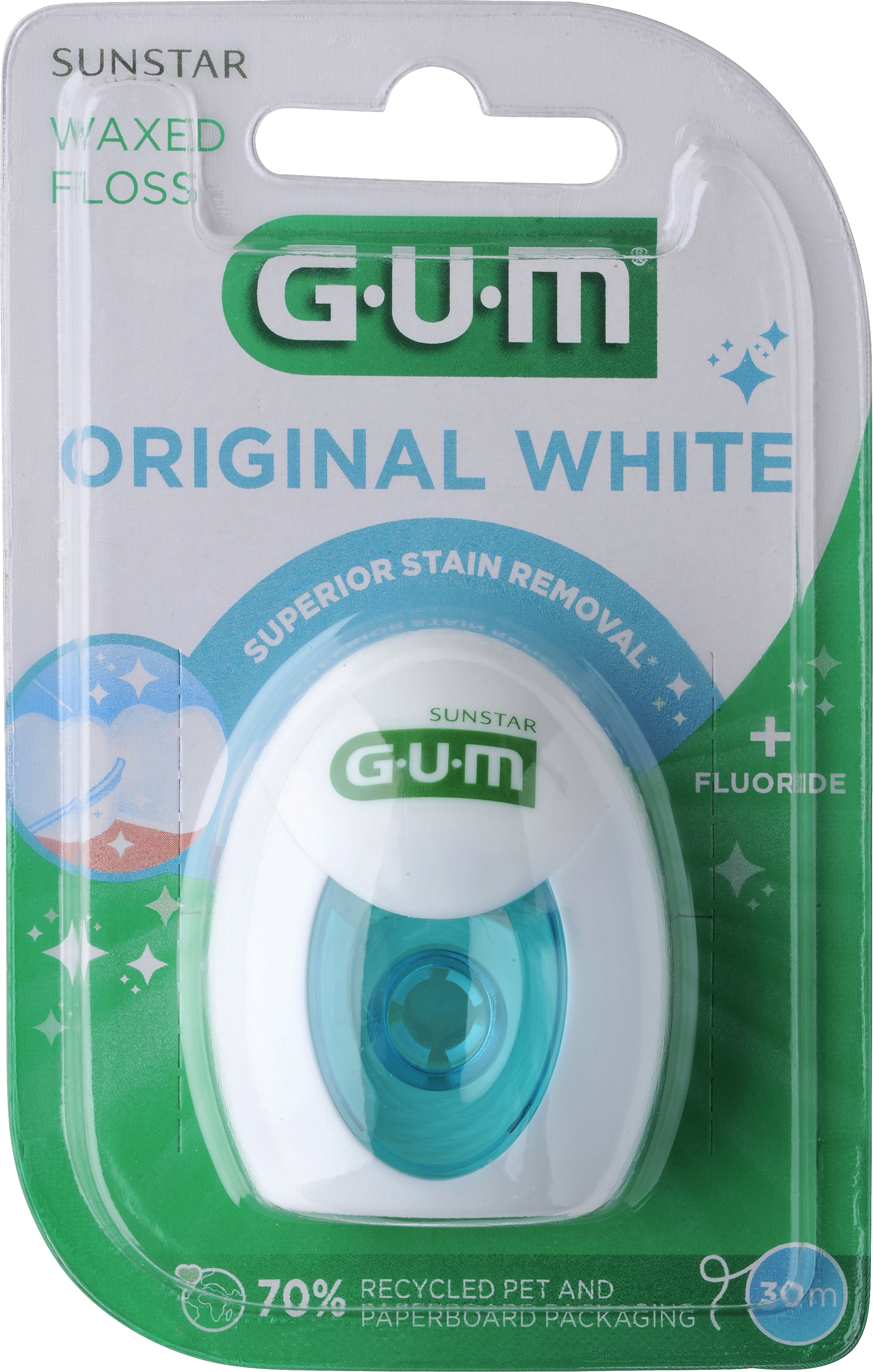 GUM Original White Tandtråd