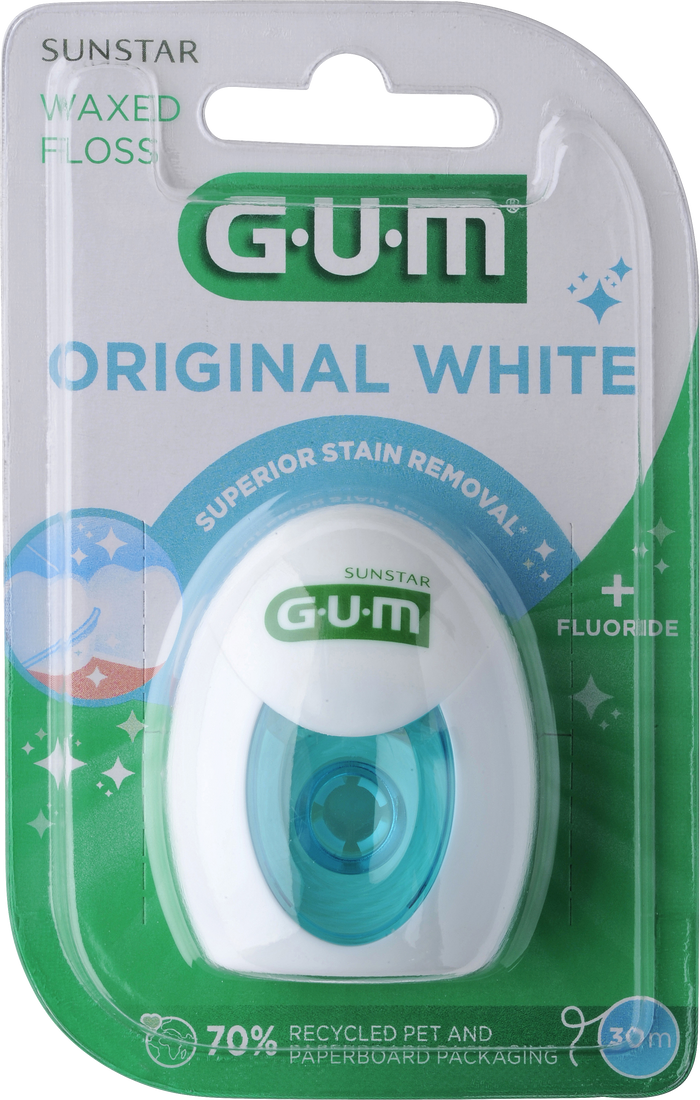 GUM Original White Tandtråd