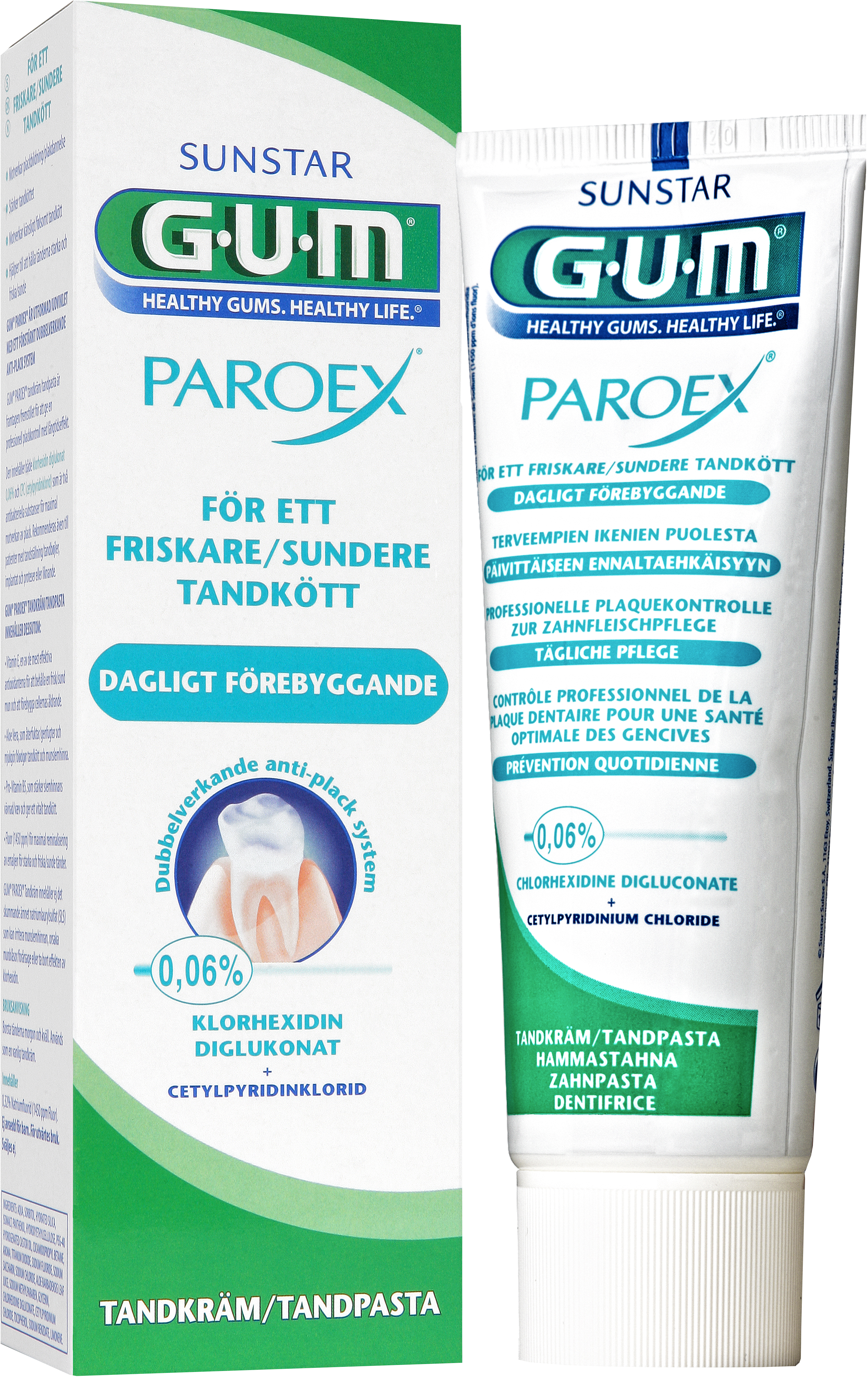 GUM Paroex tandkräm 0,06% 75 ml