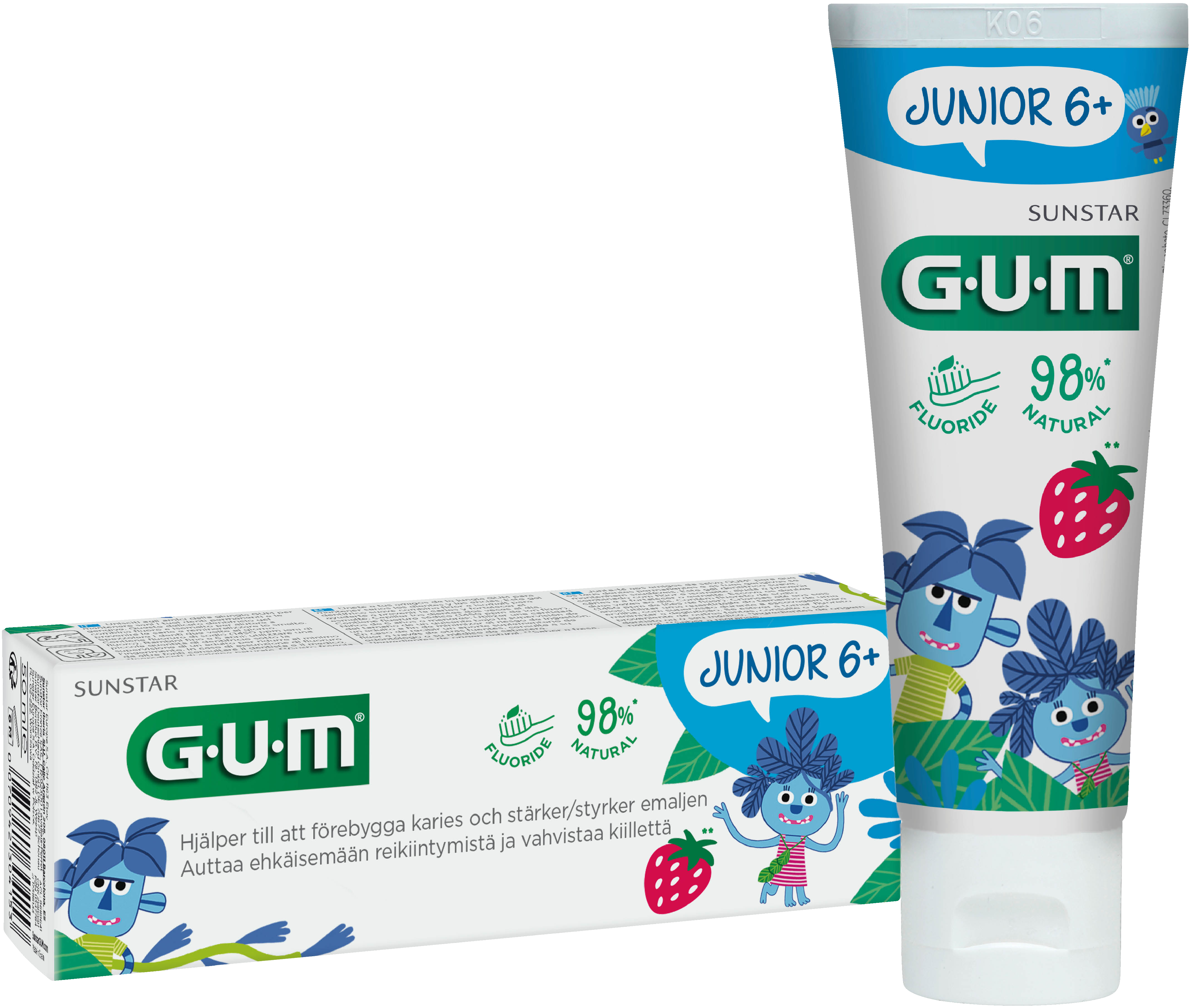 GUM Junior Tandkräm 6+ år 