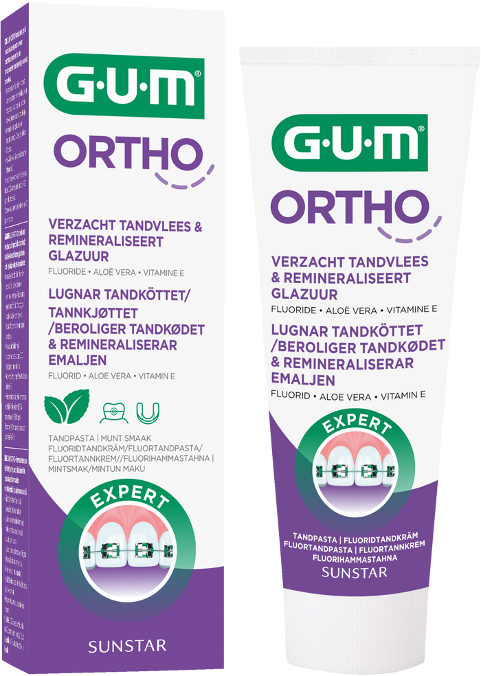 Gum ortho fluoridtandkräm