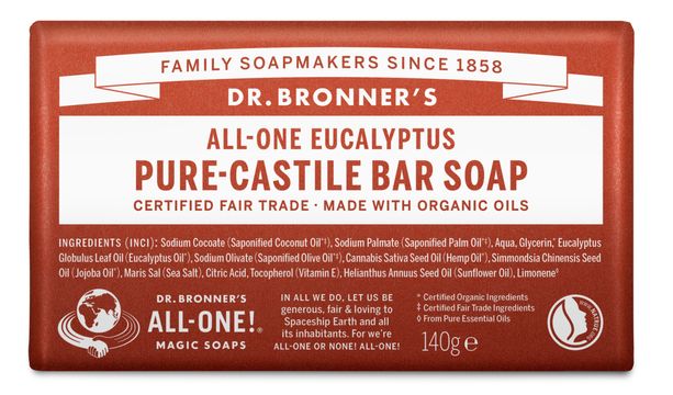 Dr.Bronner's Bar Soap Eucalyptus