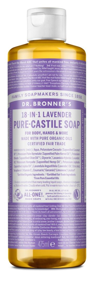 Dr.Bronner's Pure Castile Liquid Soap Lavender