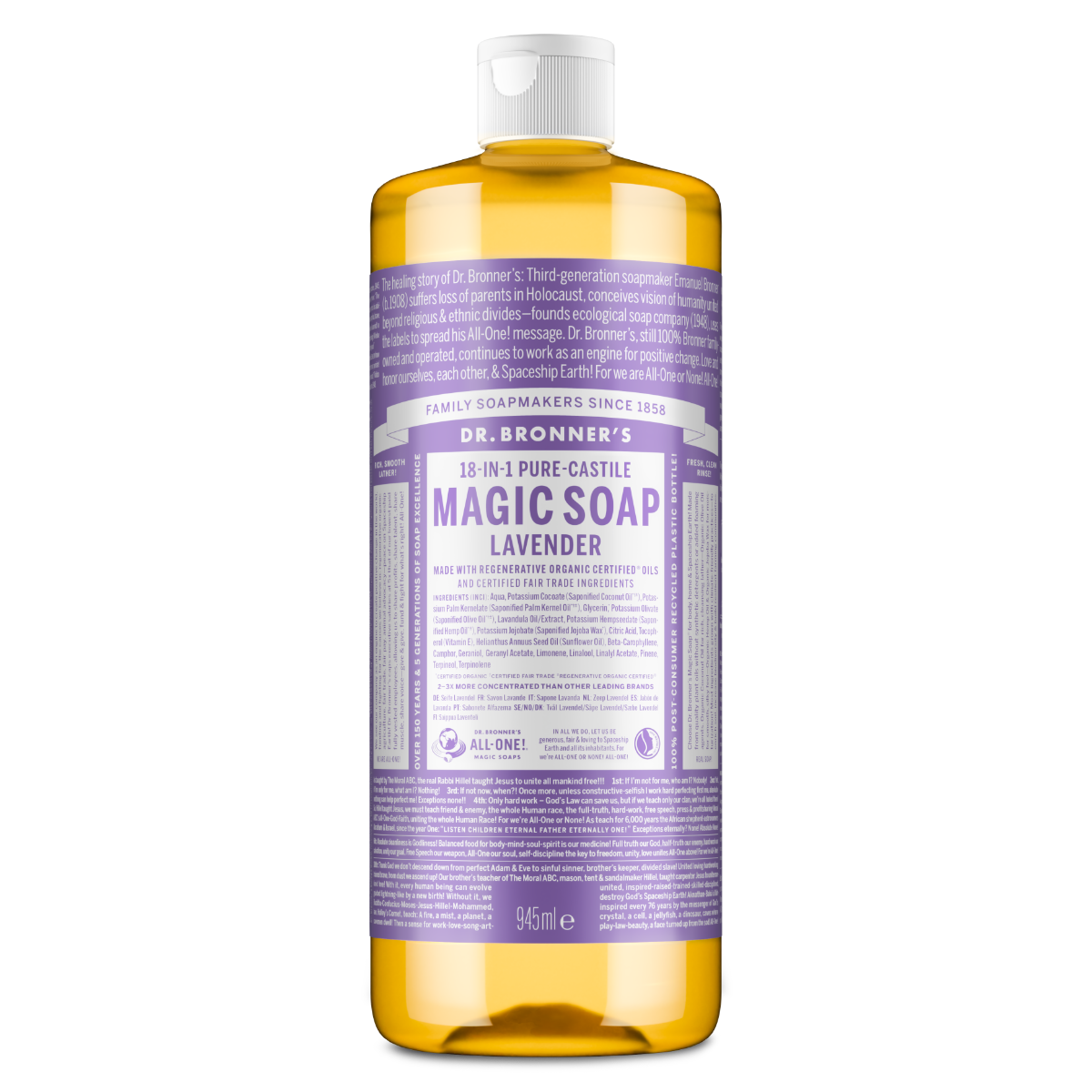 Dr. Bronner's All-One Magic Soap Lavender 