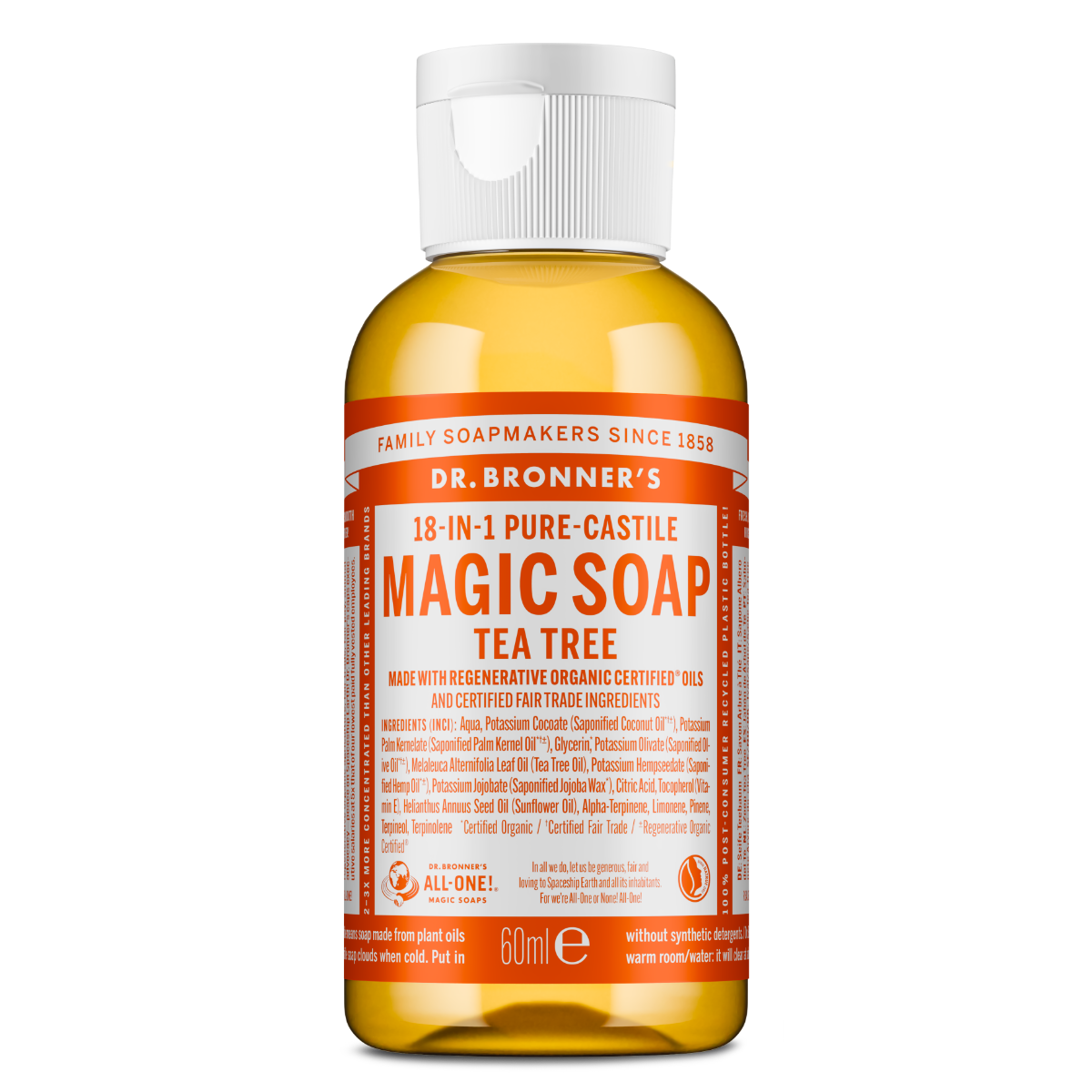 Dr. Bronner's  All-One Magic Soap Tea Tree 