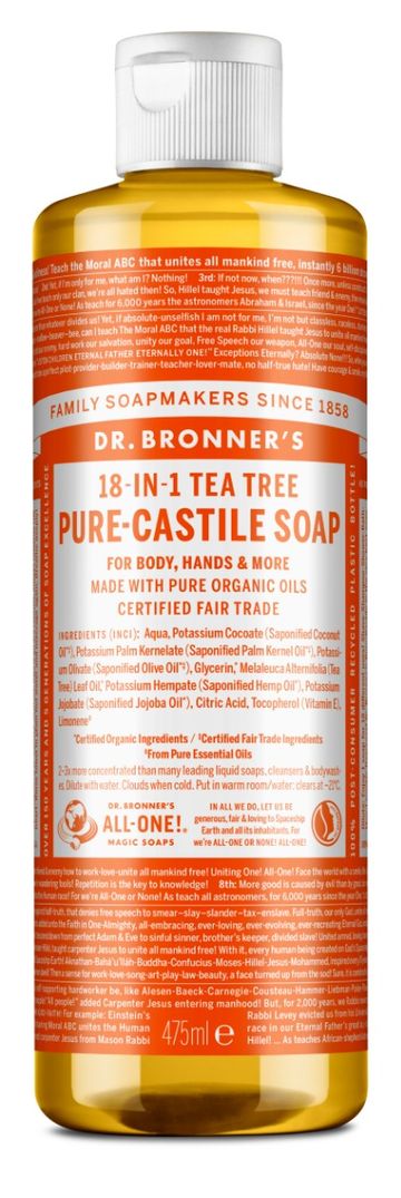 Dr.Bronner's Pure Castile Liquid Soap Tea Tree