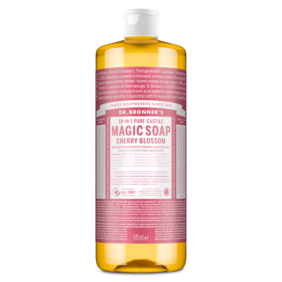 Dr. Bronner's All-One Magic Soap Cherry Blossom 