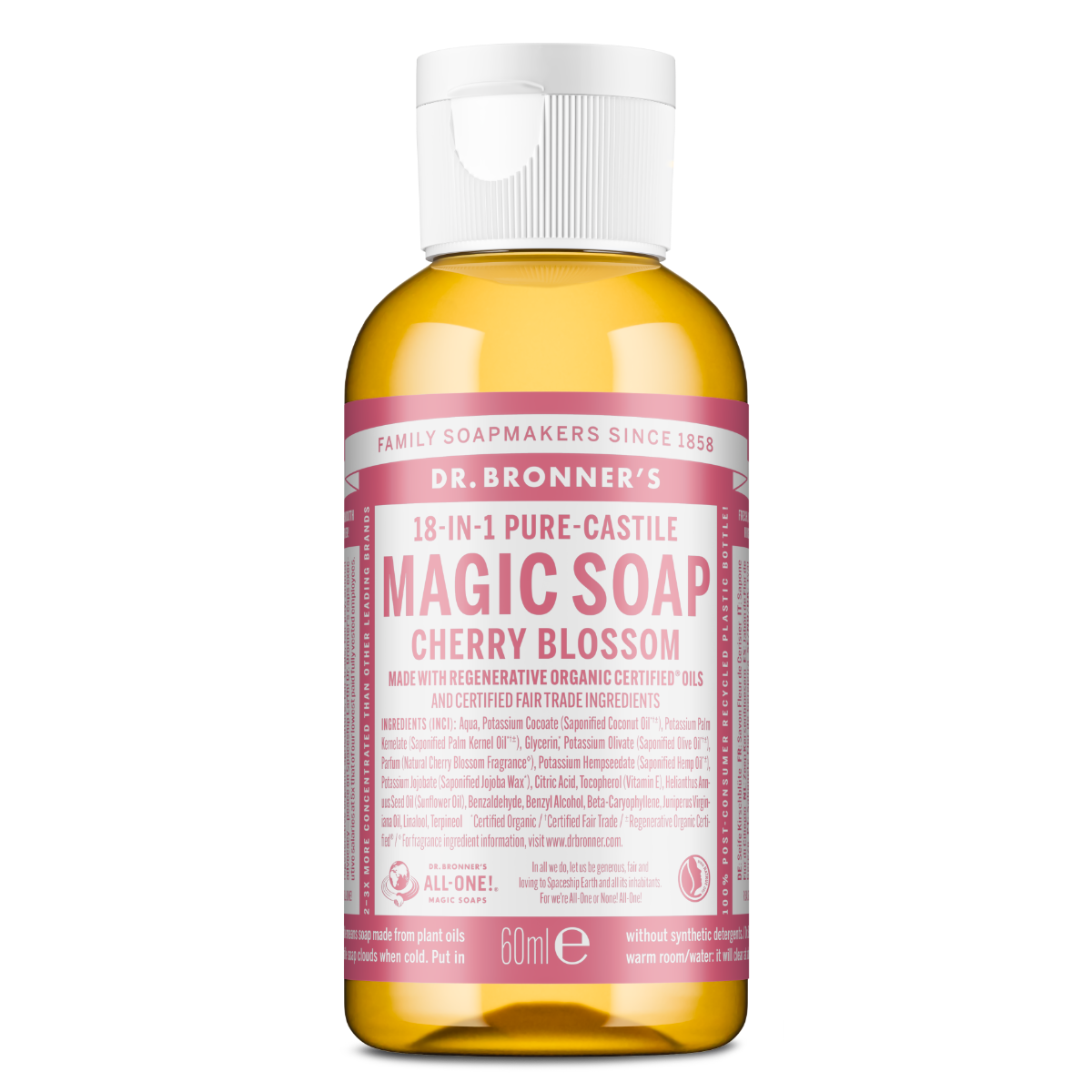 Dr. Bronner's All-One Magic Soap Cherry Blossom 