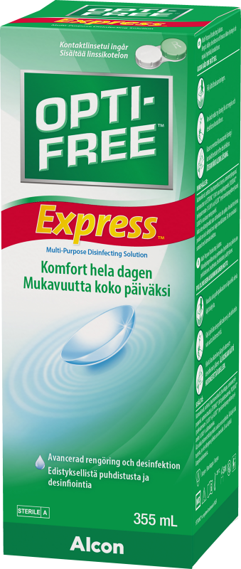 Opti-Free Express med etui 355 ml