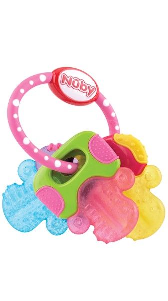 Nuby Bitleksak IcyBite Nycklar (Blå) 1 st