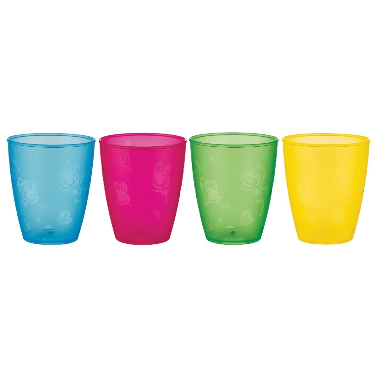 Nuby Mugg Tumbler 4-pack 300 ml + 9 m 1 st
