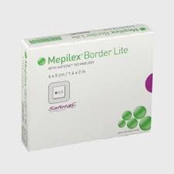 Mepilex Border Lite, absorberande skumförband, 4x5 cm