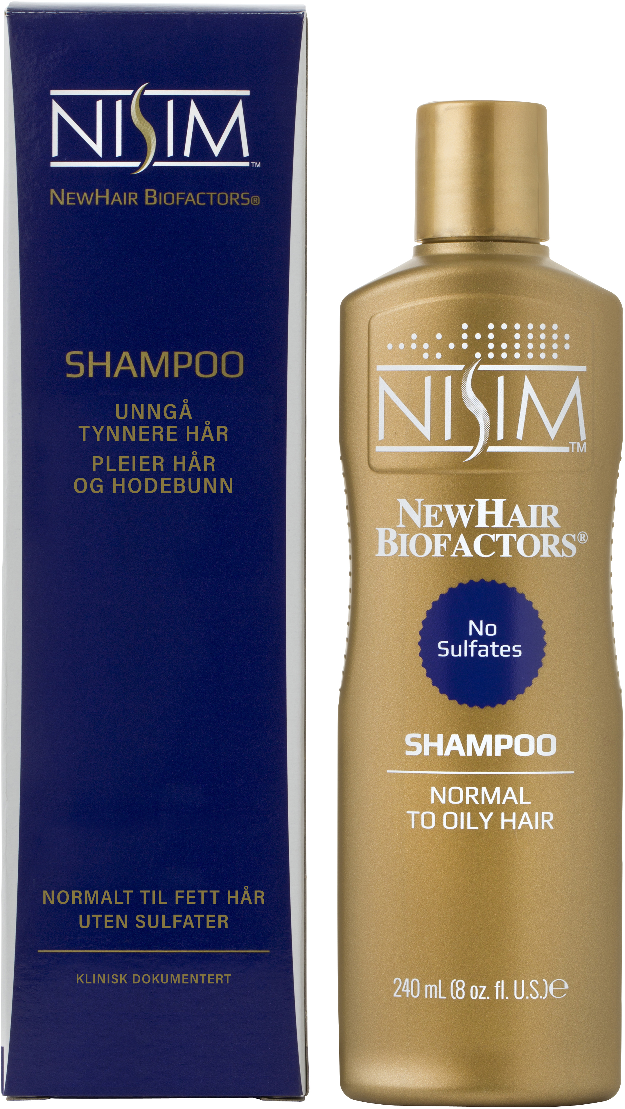 NISIM Shampoo norm/oily 240 ml
