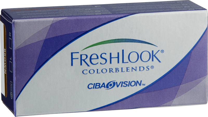 Freshlook CB färg Brown 0,00 2 st