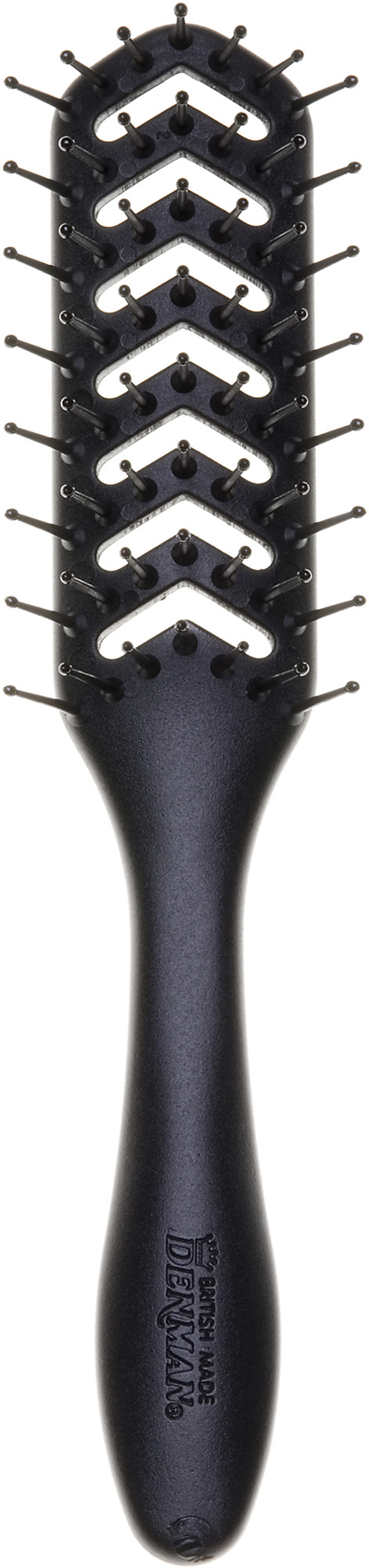 Denman D200 The Skeleton Vent hårborste Black 1 st