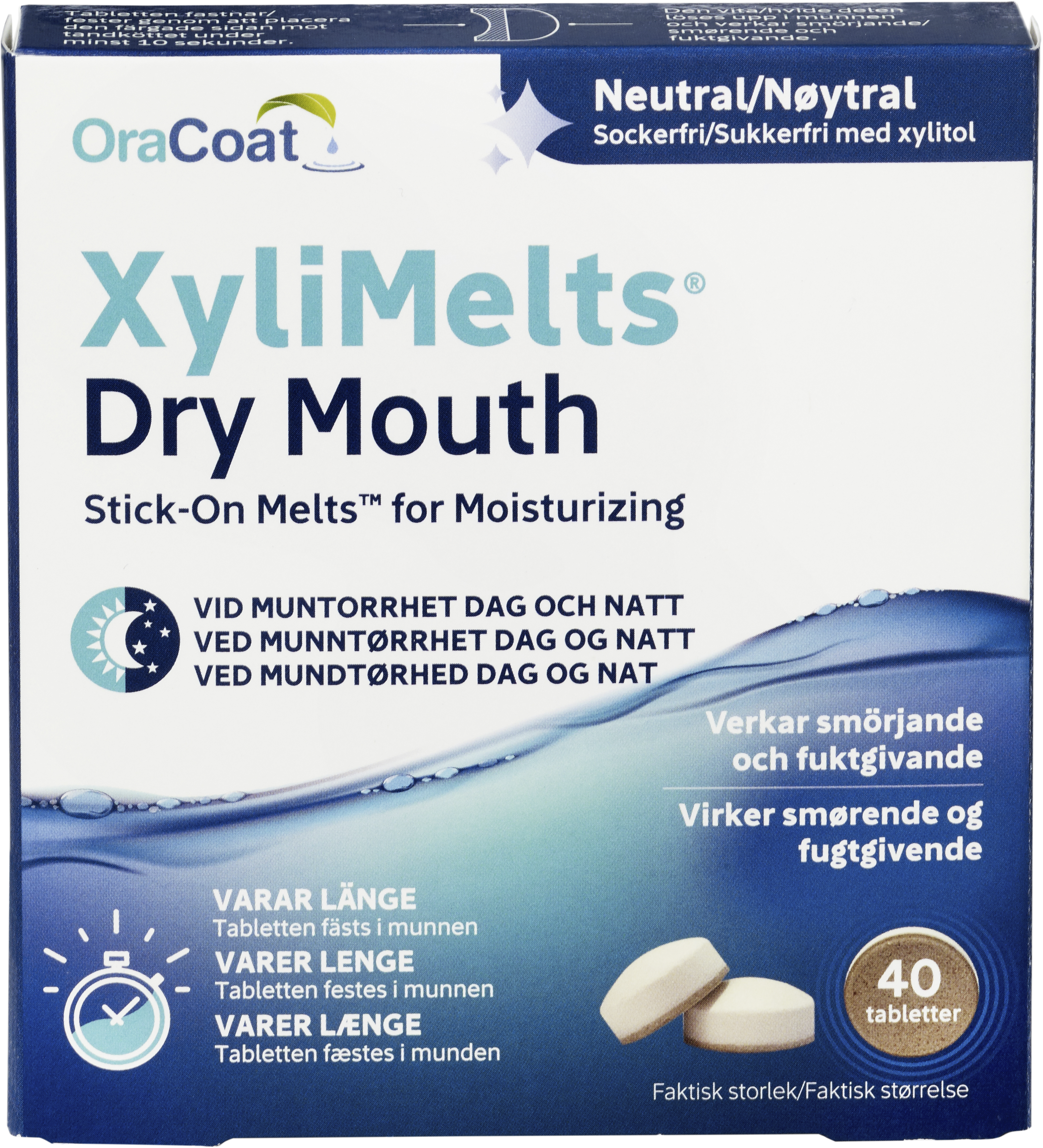XyliMelts Dry Mouth Neutral 40 st