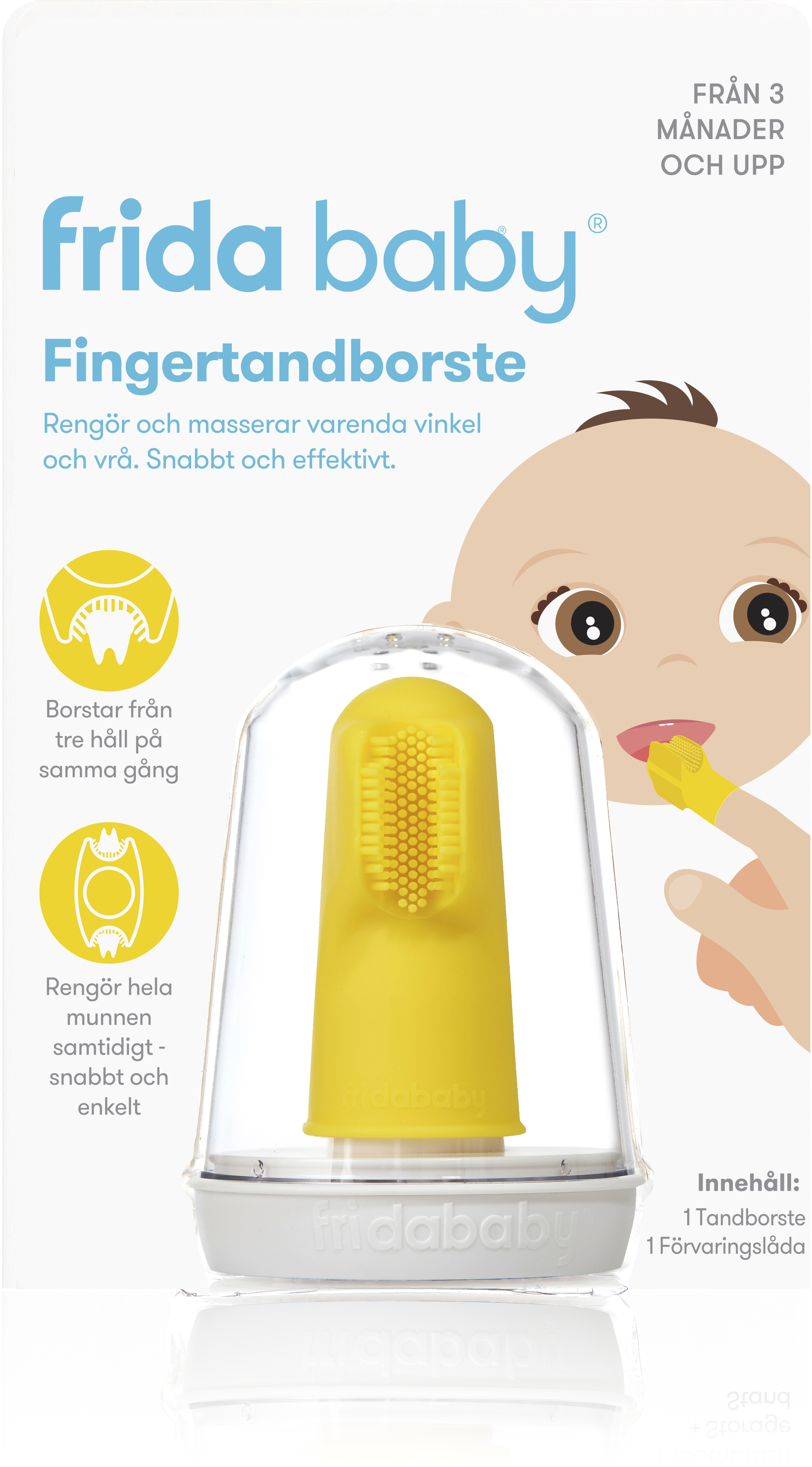 DiProServa Medical AB Frida Baby Fingertandborste 1 st