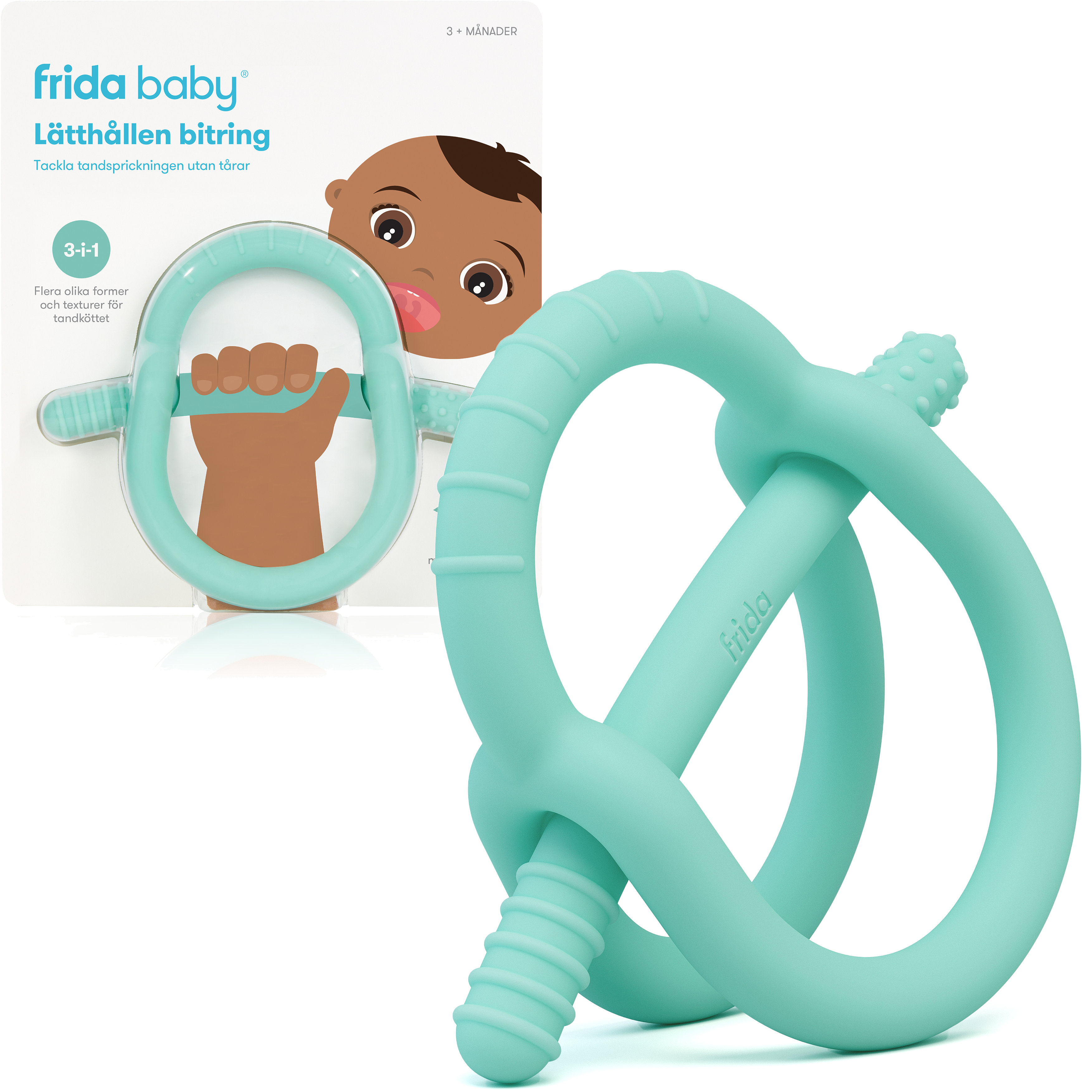 Frida Baby Lätthållen bitring 1 st