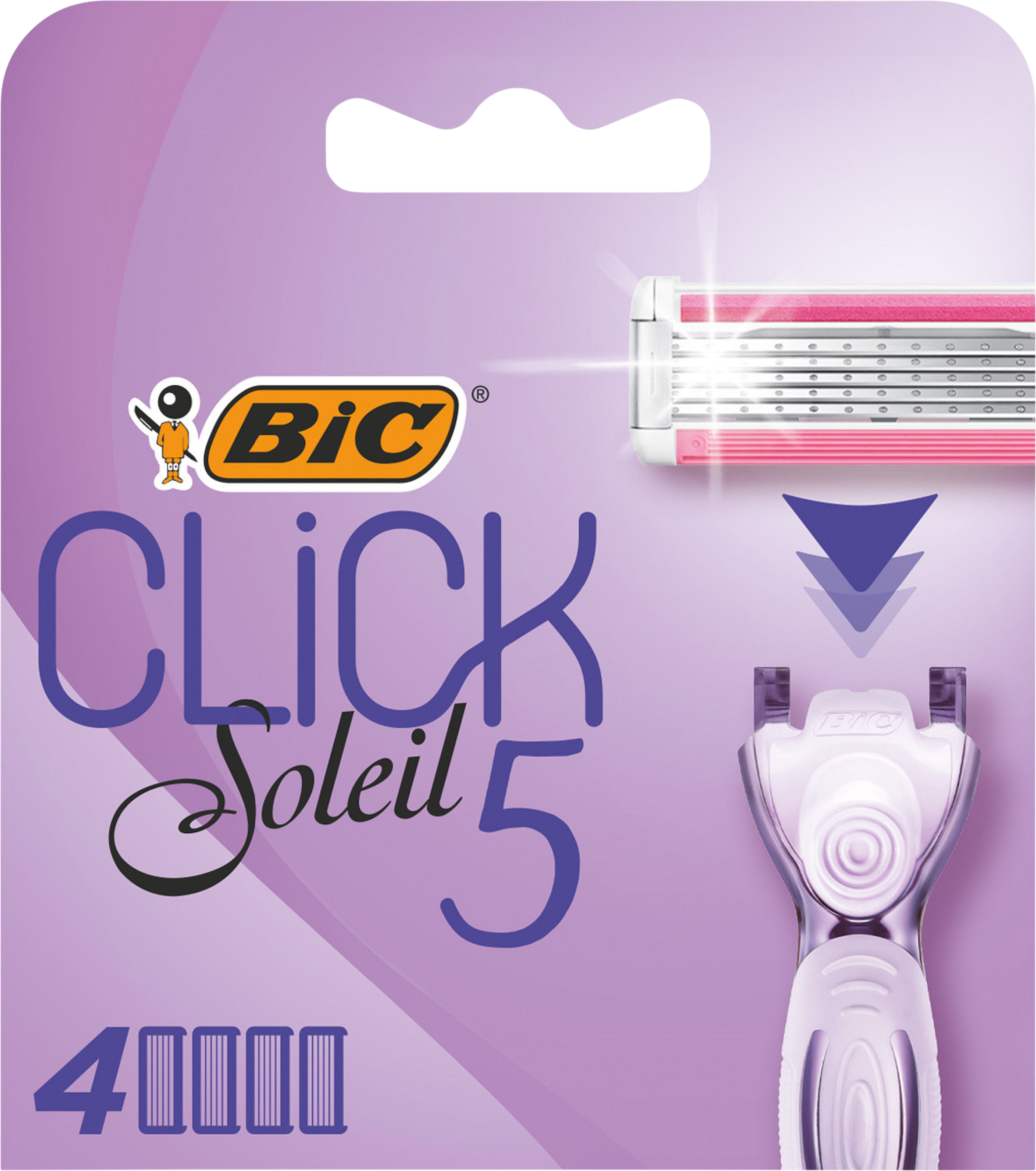 BIC Nordic AB Bic Soleil click 5 rakblad 4 st