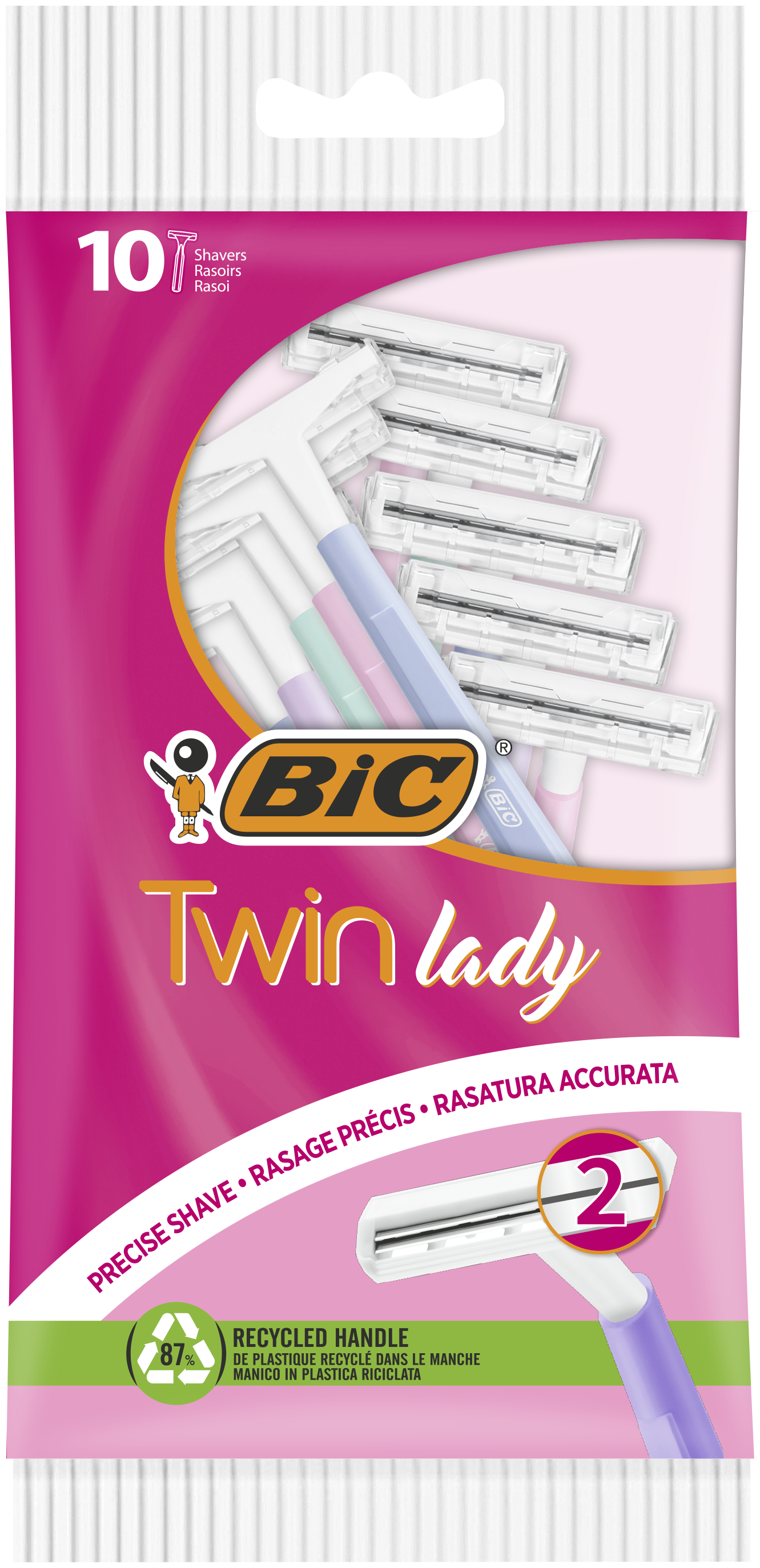 BIC Twin lady 10 st