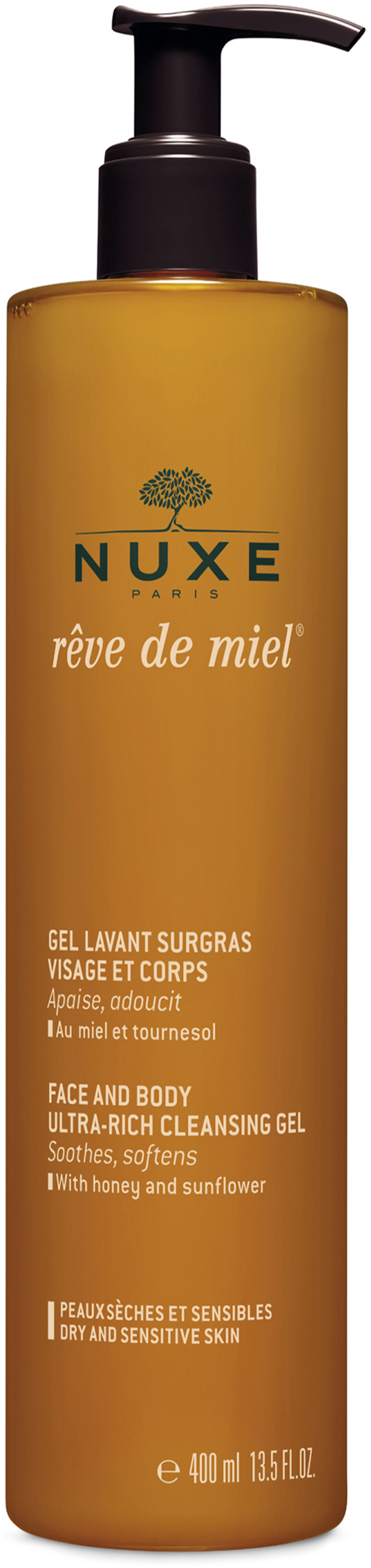 Nuxe Réve De Miel Face & Body Cleansing Gel
