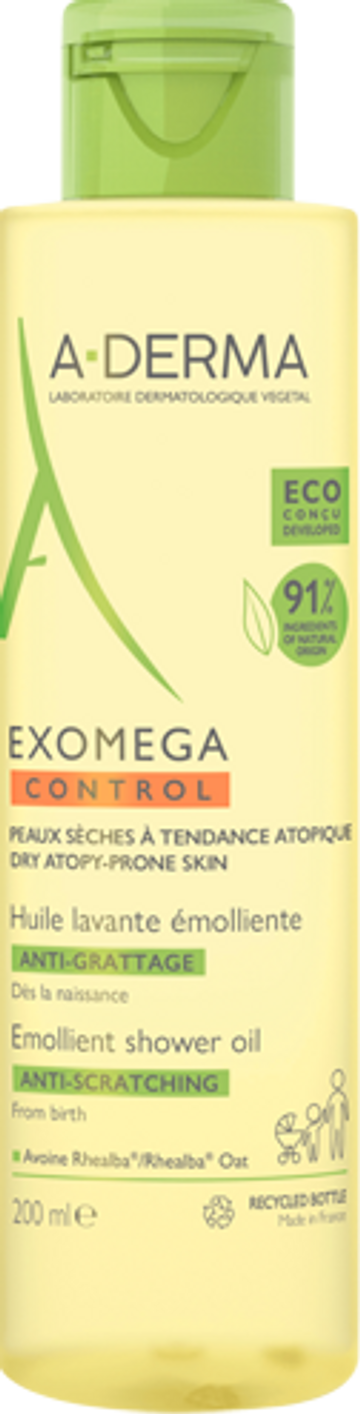 A-Derma Exomega control Shower Oil  