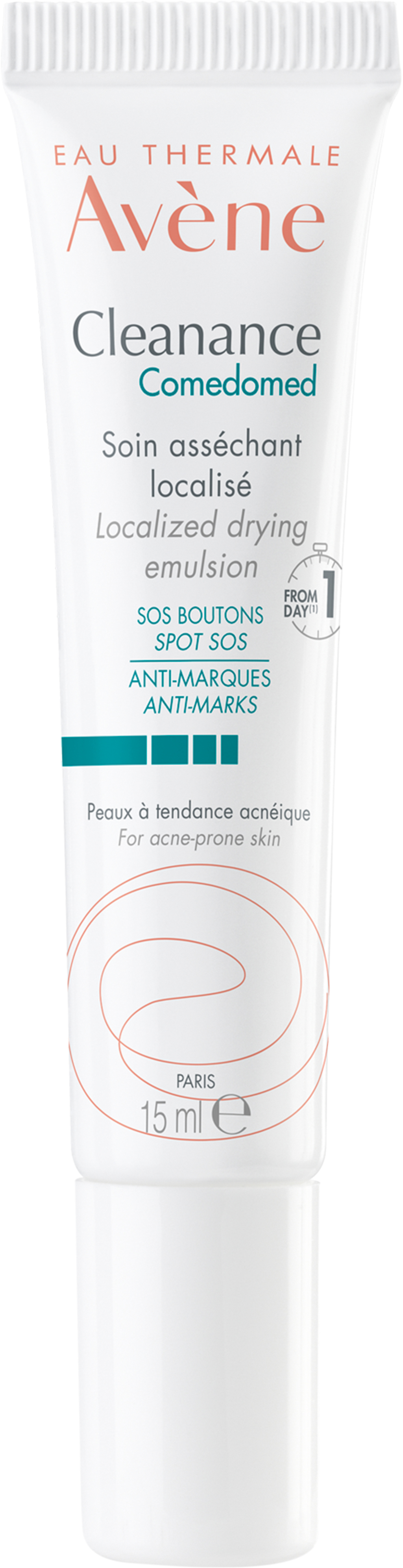 Avène Cleanance sos spot localized drying emulsion 15 ml
