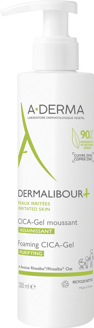 A-Derma Dermalibour+ Cica foaming gel