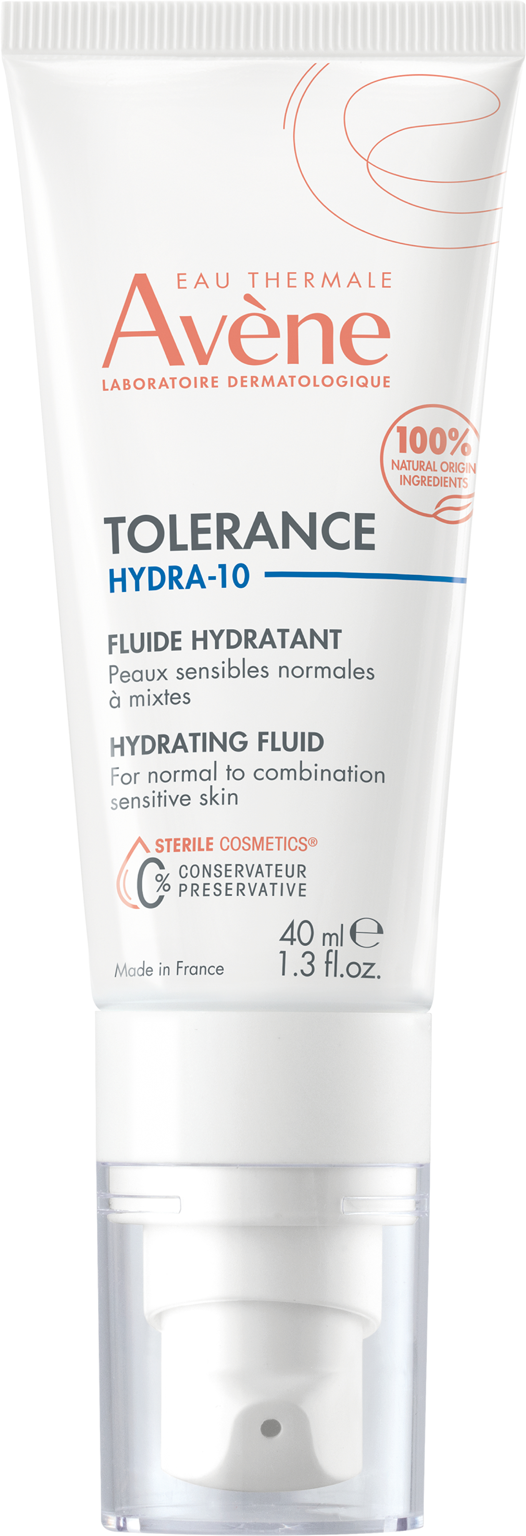 Avéne Tolérance HYDRA-10 Hydrating Fluid 40 ml