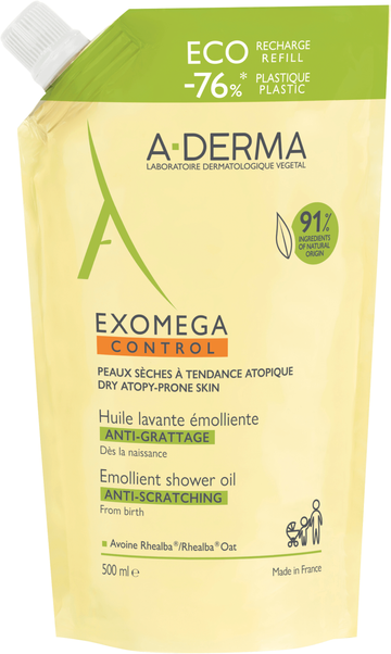 A-derma  Exomega Control Shower Oil refill