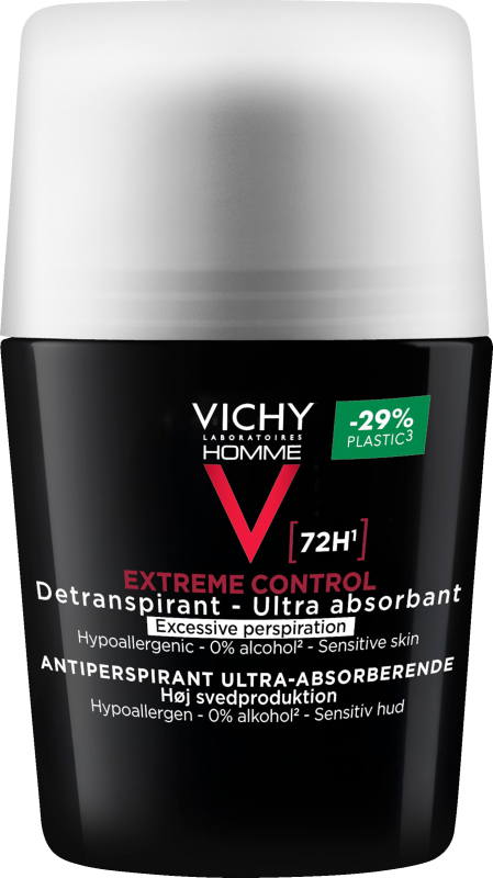 Vichy Homme Antiperspirant Deo Roll-On 72h 50 ml