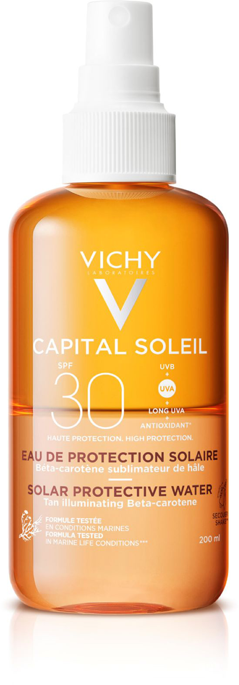 Vichy Capital Soleil Enhanced tan protective water SPF 30 200 ml