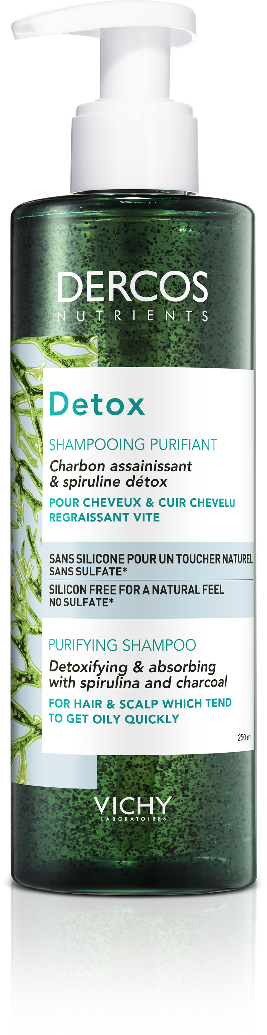 Vichy Dercos Nutrients detox shampoo 250 ml