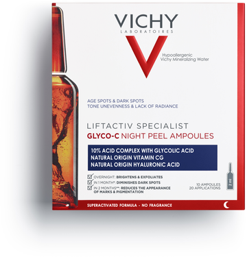Vichy Liftactiv Glyco-C night ampoules