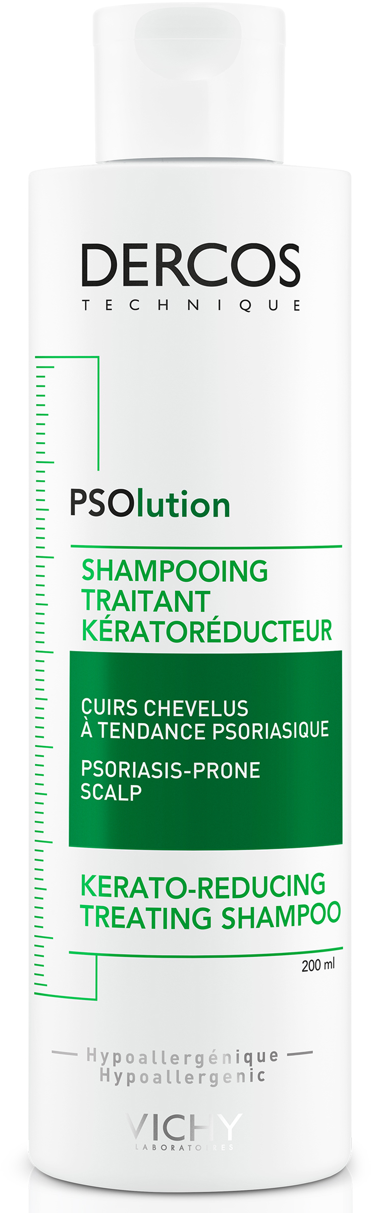 Vichy Dercos PSOlution kerato-reducing schampo 200 ml