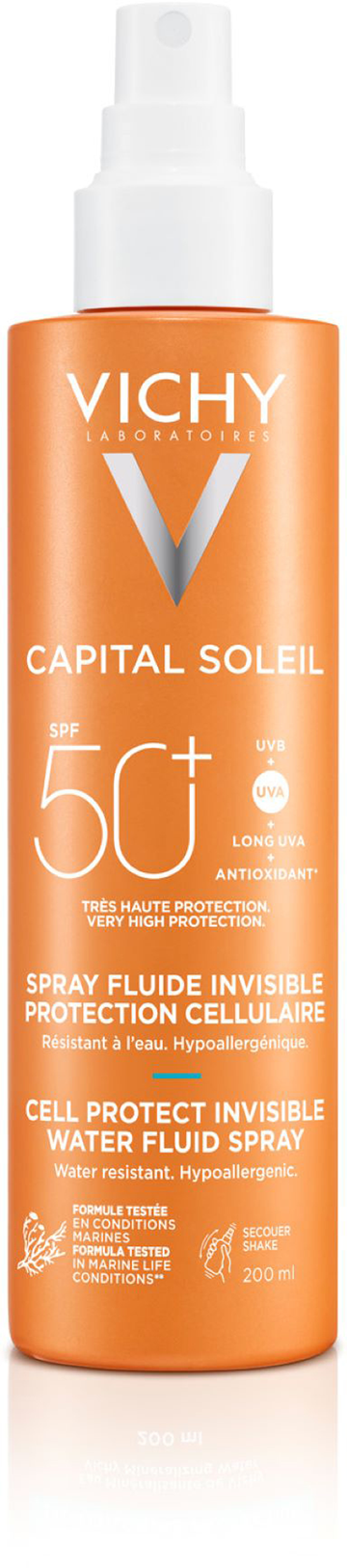 Vichy Capital Soleil Cell protect UV spray SPF50+ 