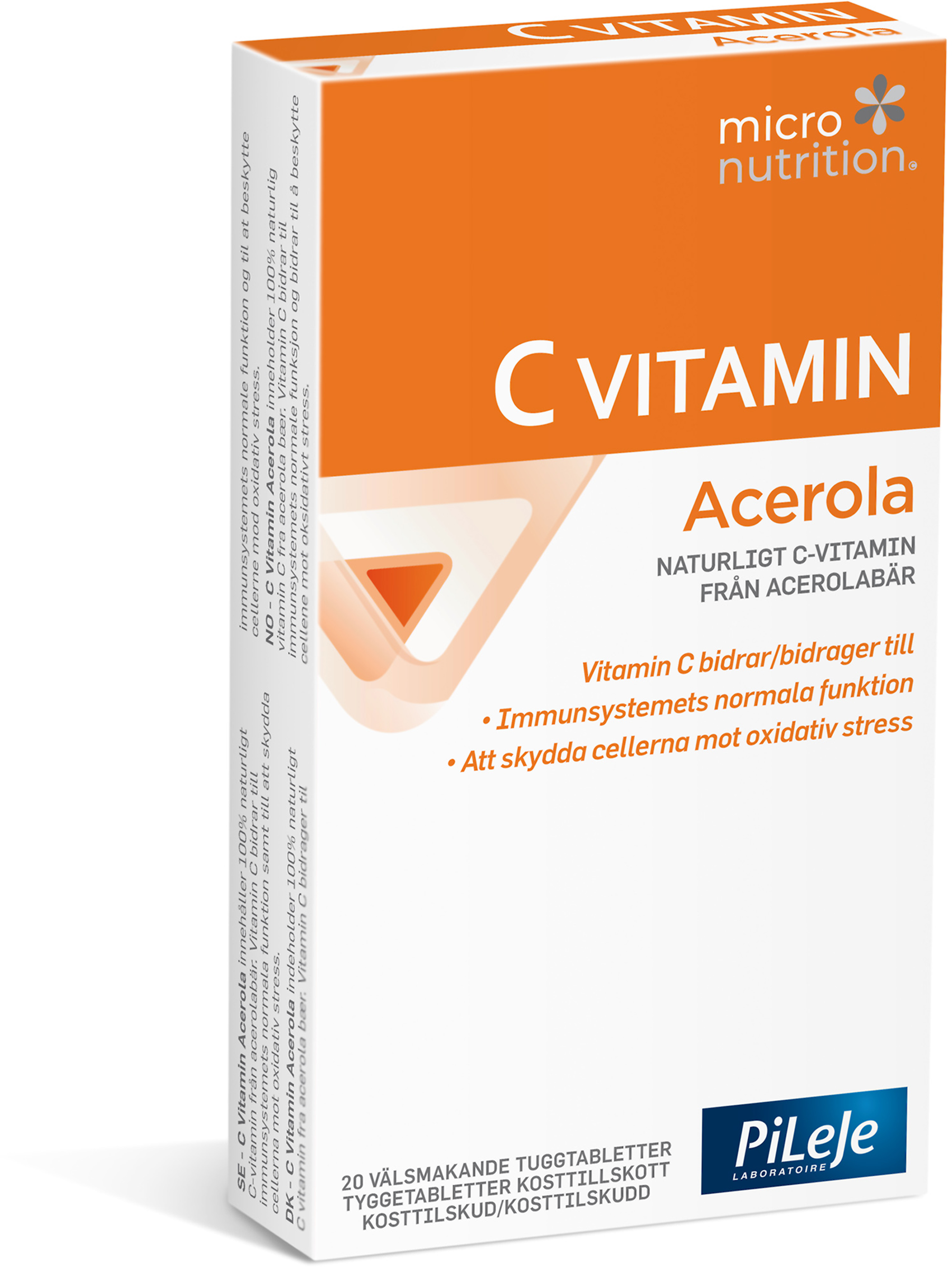 Baltex Natural AB Micronutrition C Vitamin Acerola 20 st