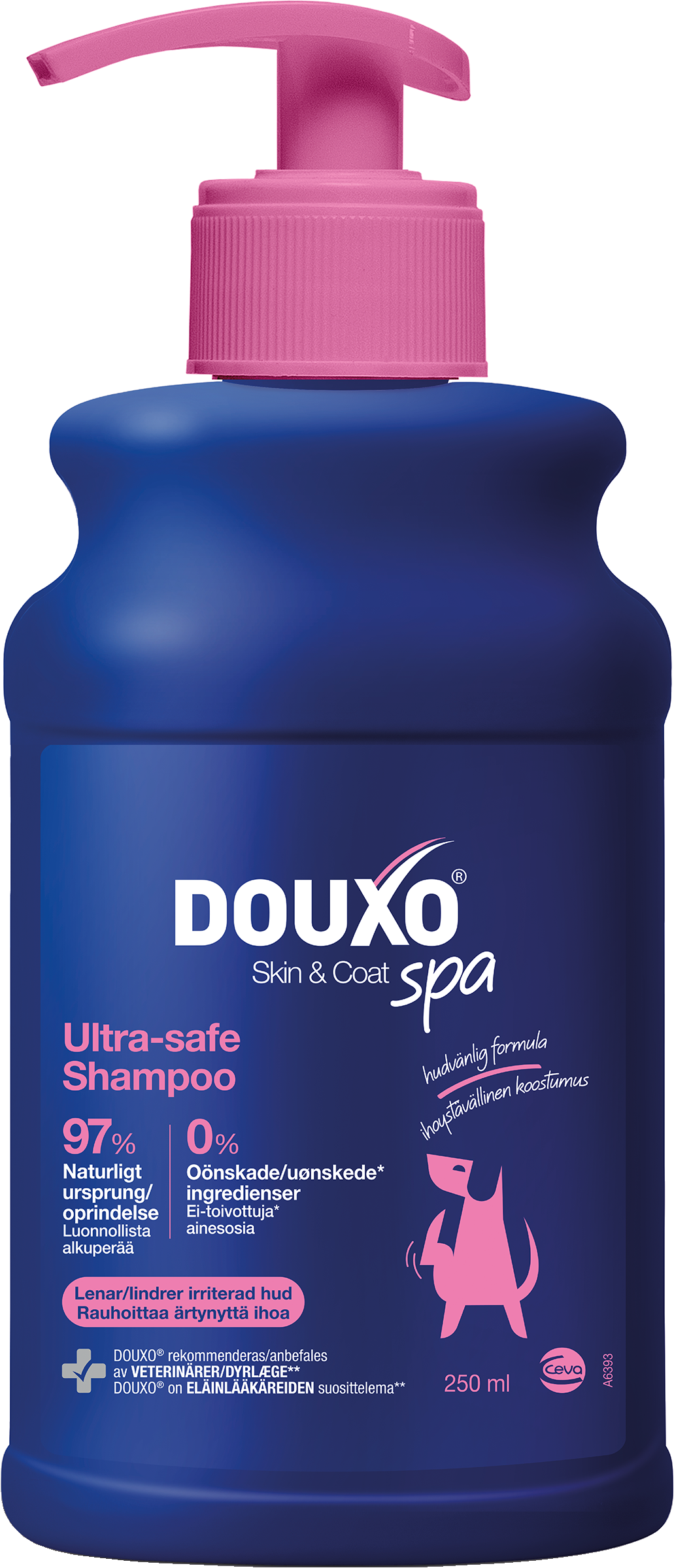 DOUXO Skin & Coat SPA Ultra-Safe Itch Soothing schampo 