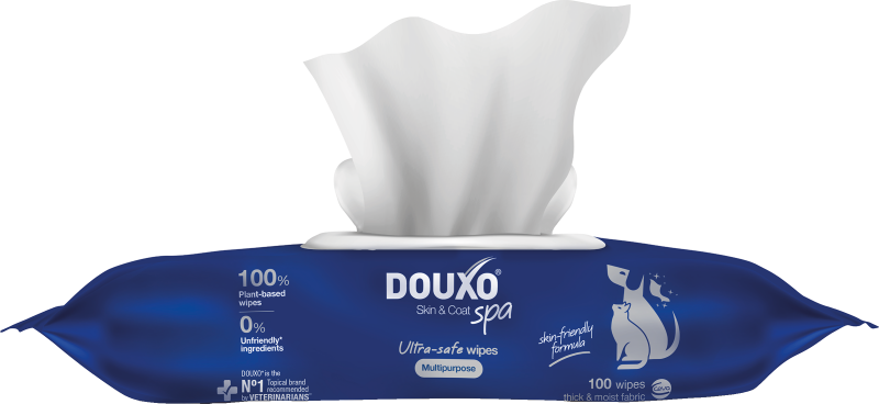 DOUXO Skin & Coat SPA Ultra-Safe Multipurpose våtservetter