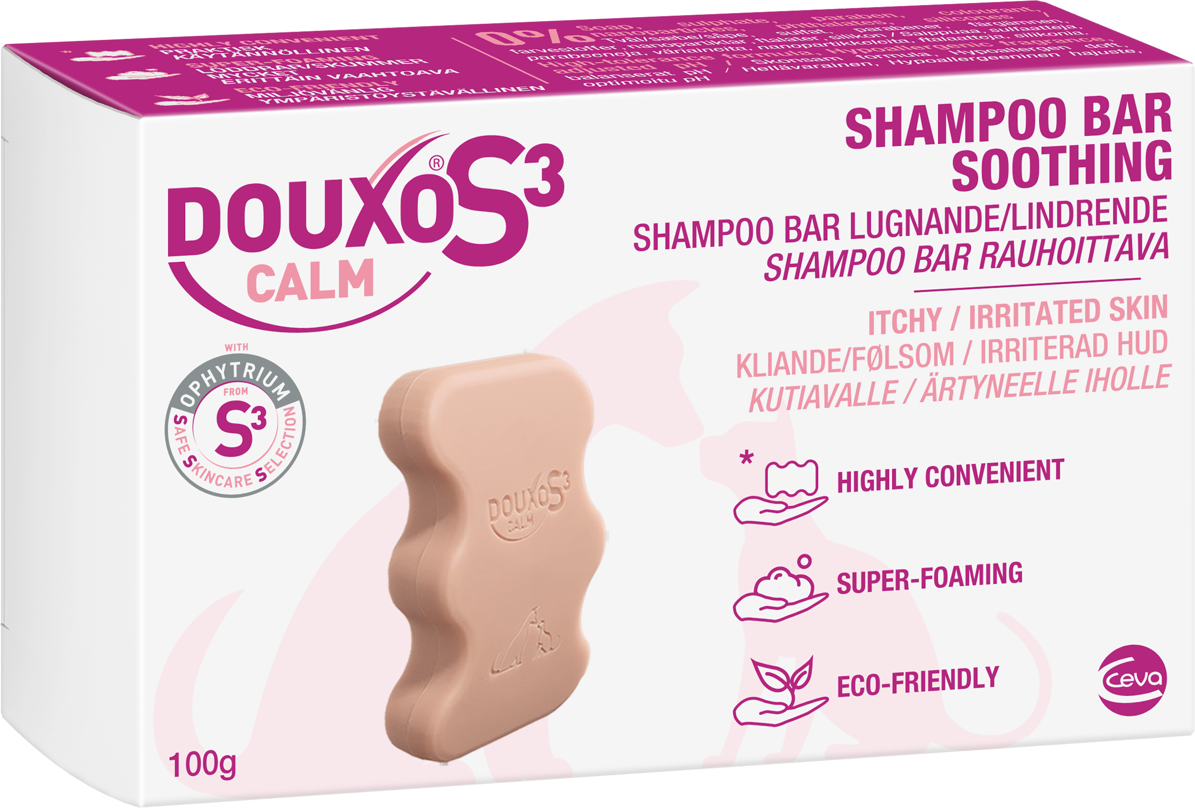 DOUXO S3 Calm Schampo bar 100 g
