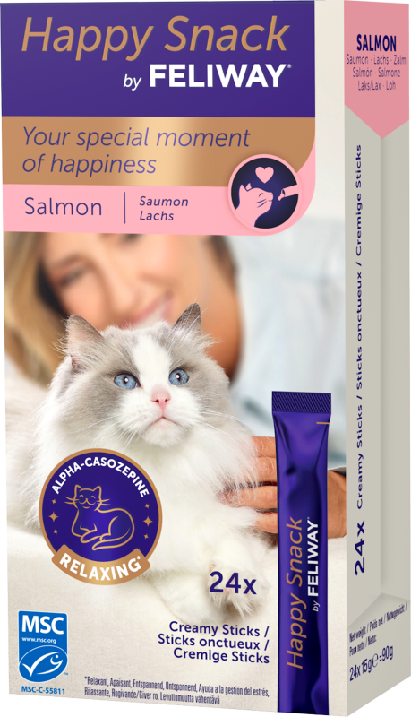 FELIWAY HAPPY SNACK SALMON 24 st